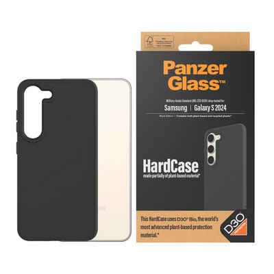 PanzerGlass Handyhülle HardCase aus D3O für Samsung Galaxy S24, Militärstandard MIL-STD 810H Backcover Schutzhülle stoßfest kratzfest