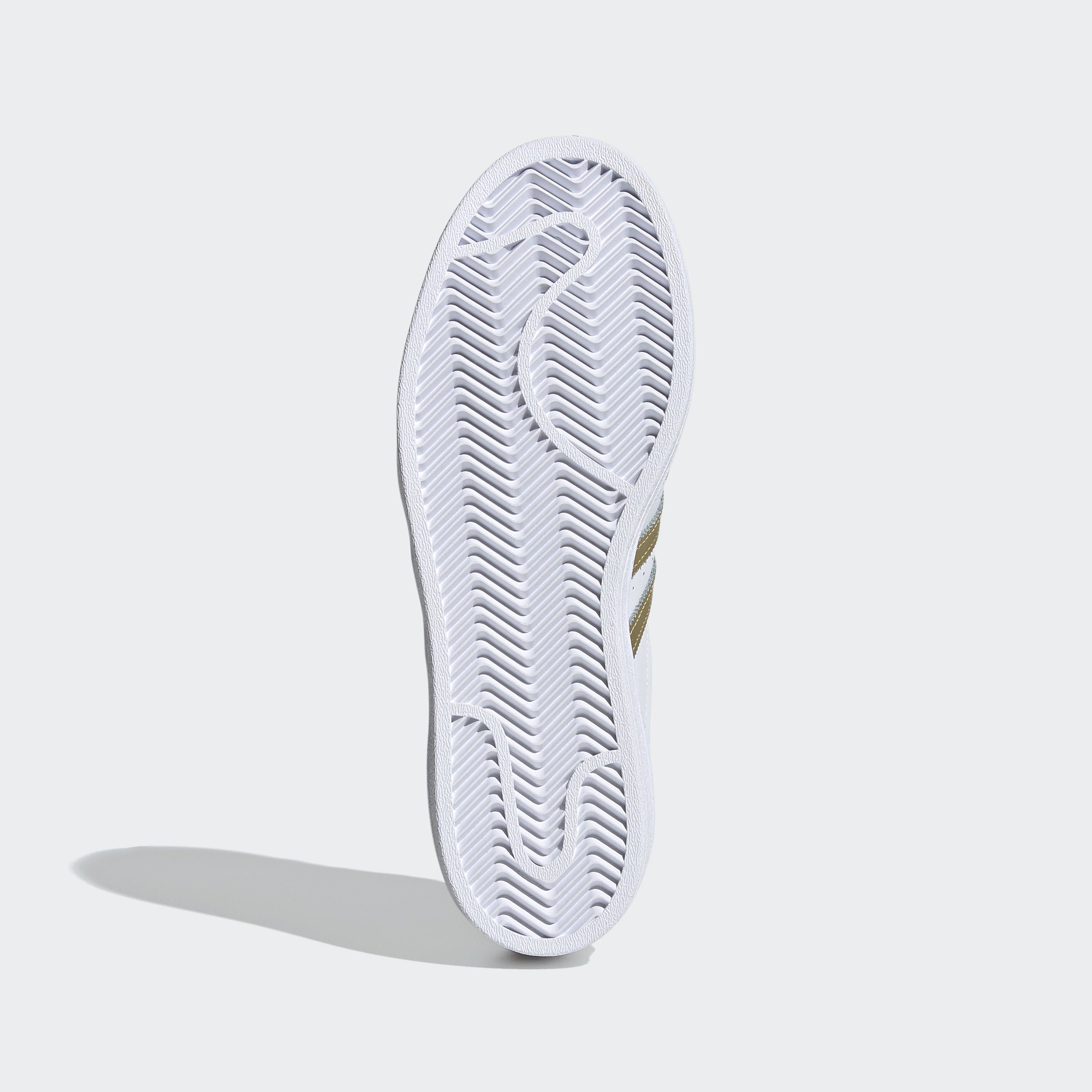 adidas Originals SUPERSTAR Cloud / Gold White Cloud White Sneaker Metallic 