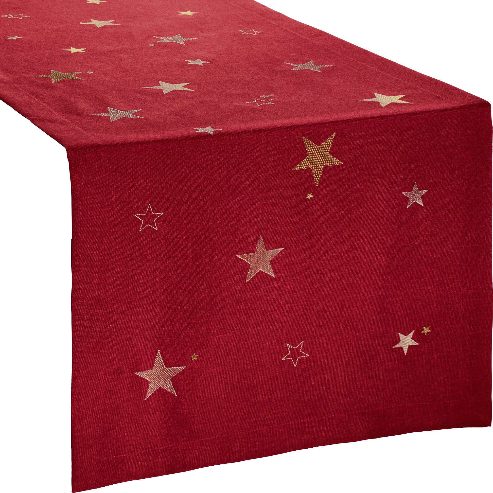 Erwin Müller Tischdecke Tischläufer, Sterne günstig online kaufen