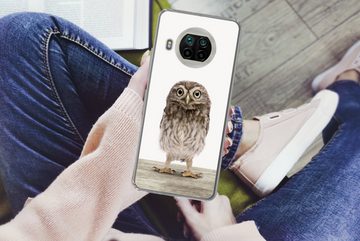 MuchoWow Handyhülle Eule - Braun - Eulenküken - Kinder - Jungen - Mädchen, Phone Case, Handyhülle Xiaomi Mi 10T Lite, Silikon, Schutzhülle