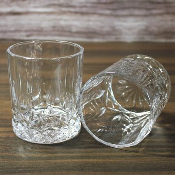 gouveo Whiskyglas Set - Kristallglas Gläser - Trinkgläser für Whisky, Scotch, Cognac