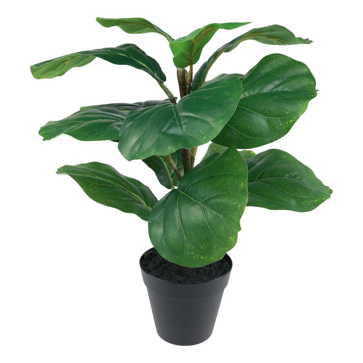 Künstliche Zimmerpflanze Künstlicher Ficus im Topf - Täuschend Echte Kunstpflanze -