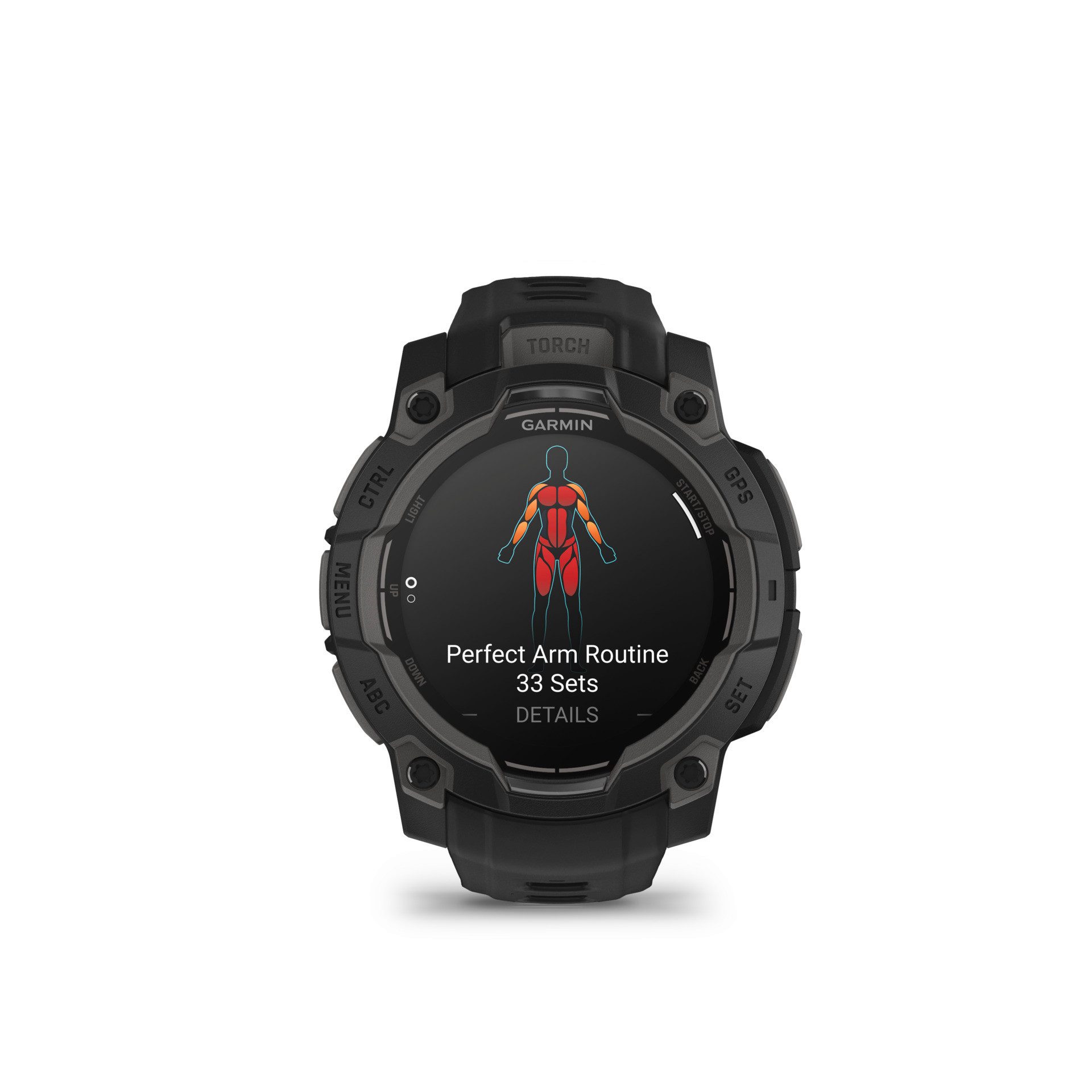 Garmin Instinct 3 AMOLED - 45 mm Smartwatch (3 cm/1,2 Zoll, Garmin)