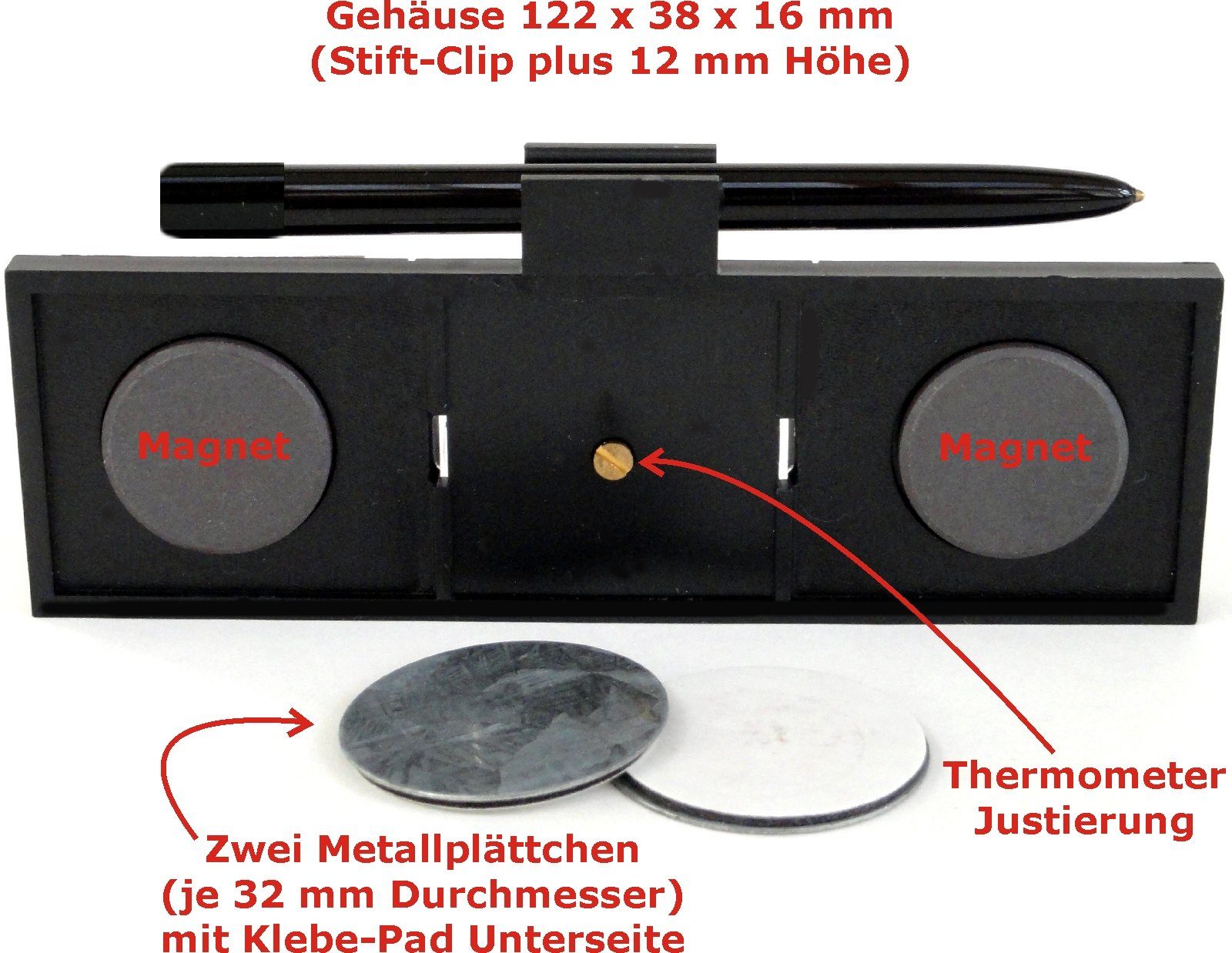 Halter, Bilderrahmen-Set Autocomfort + HR Bilder für Doppel Fotorahmen Magnet Thermometer mit 1972 Bilderrahmen FAHRT GUTE 2