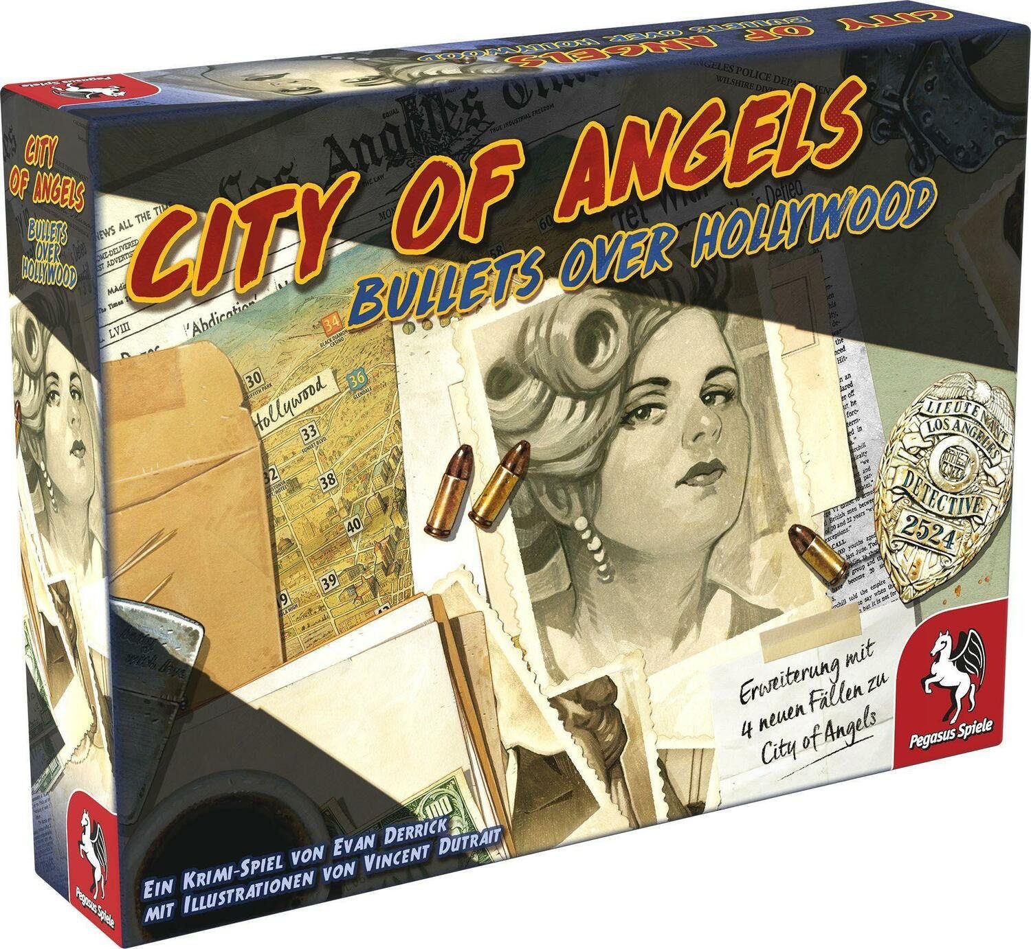 Pegasus Spiele Spiel, City of over Bullets [Erweiterung] Hollywood Angels