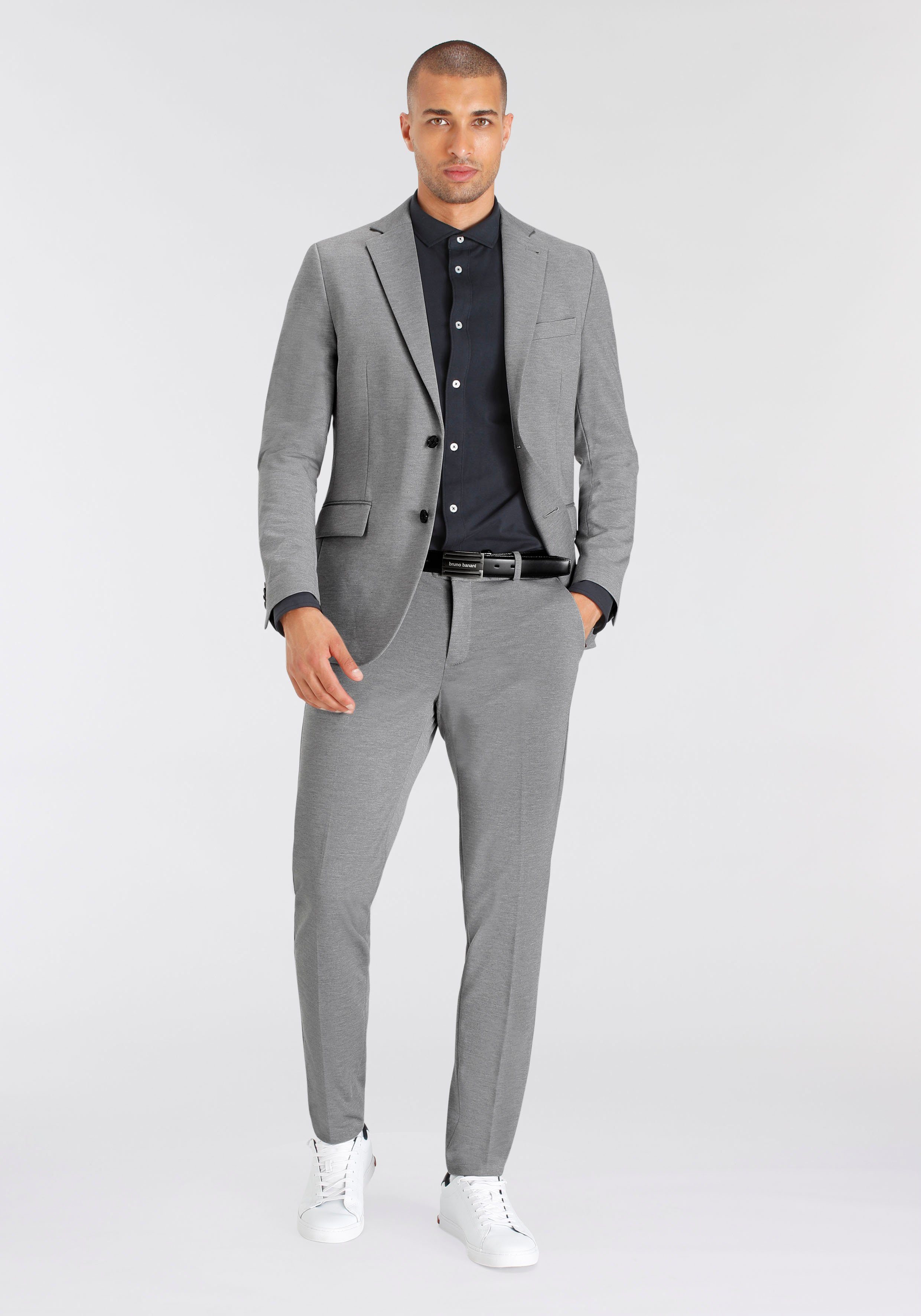 Bruno Banani Anzug Jersey (Sakko & günstig online kaufen