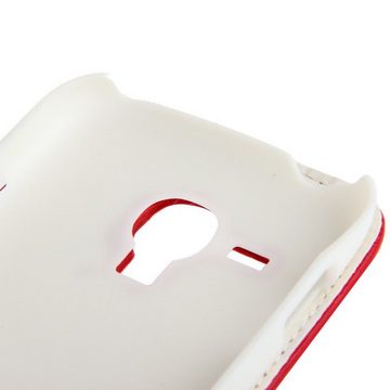 König Design Handyhülle Samsung Galaxy S3 Mini, Samsung Galaxy S3 Mini Handyhülle Backcover Rot