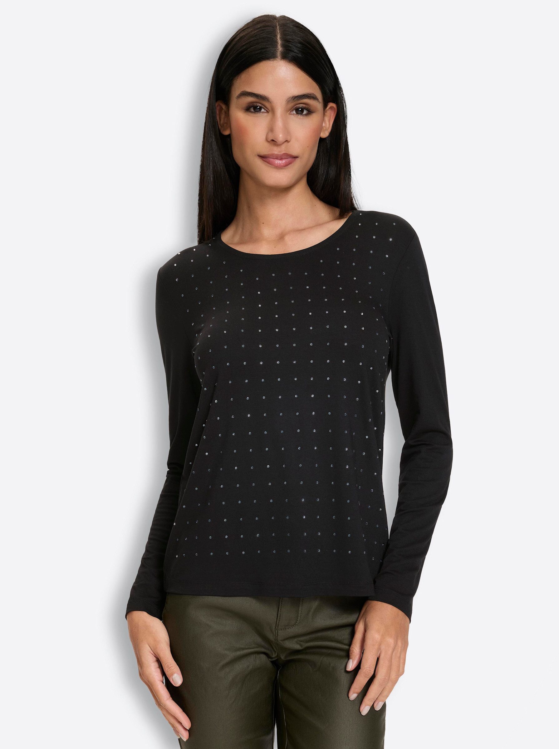 heine T-Shirt Langarm-Shirt Langarm