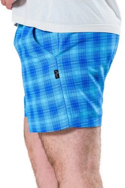 Authentic Klein Badeshorts Herren Badeshorts in marine & blau kariert von Normal- bis Übergrößen