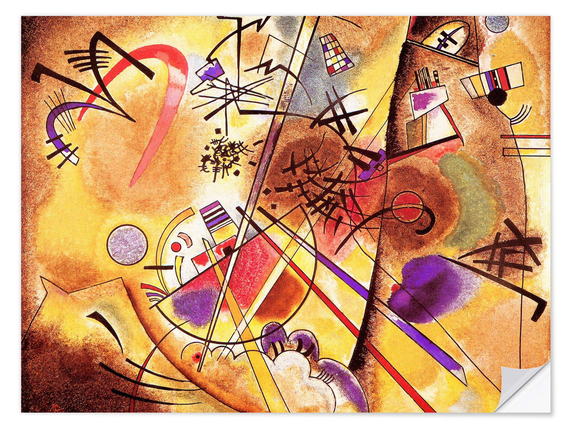 Wandfolie Wassily Kandinsky