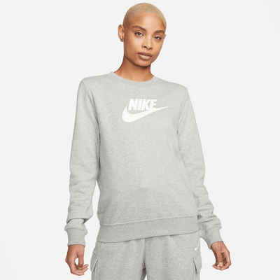 Nike Sportswear Sweatshirt Club Fleece Women's Logo Crew-Neck Sweatshirt