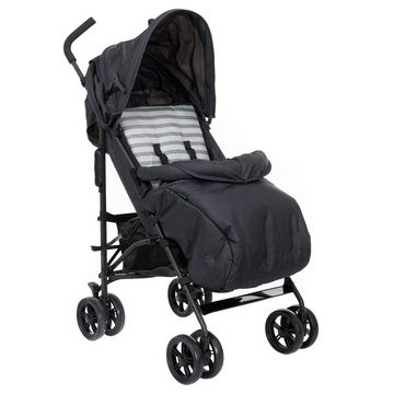 Sayoyo Kinder-Buggy Sayoyo Kinderwagen, ab 6 Monate bis 15kg, Schwarz