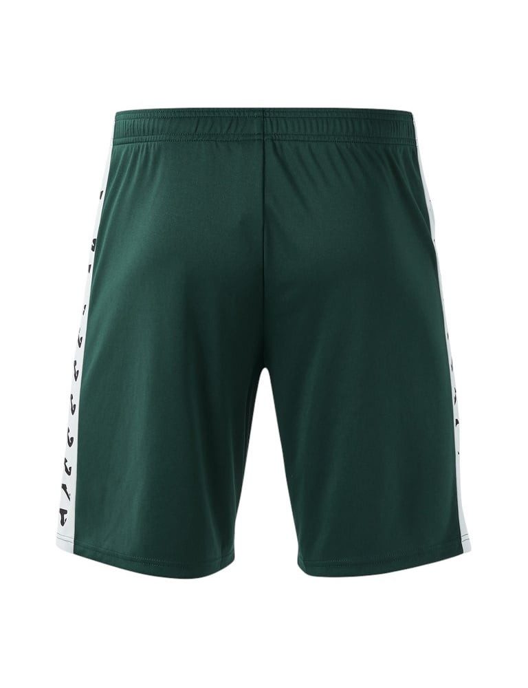 Joma Trainingshose Bermuda Heroic (100% Polyester, mit Seitentaschen) kurz dunkelgrün