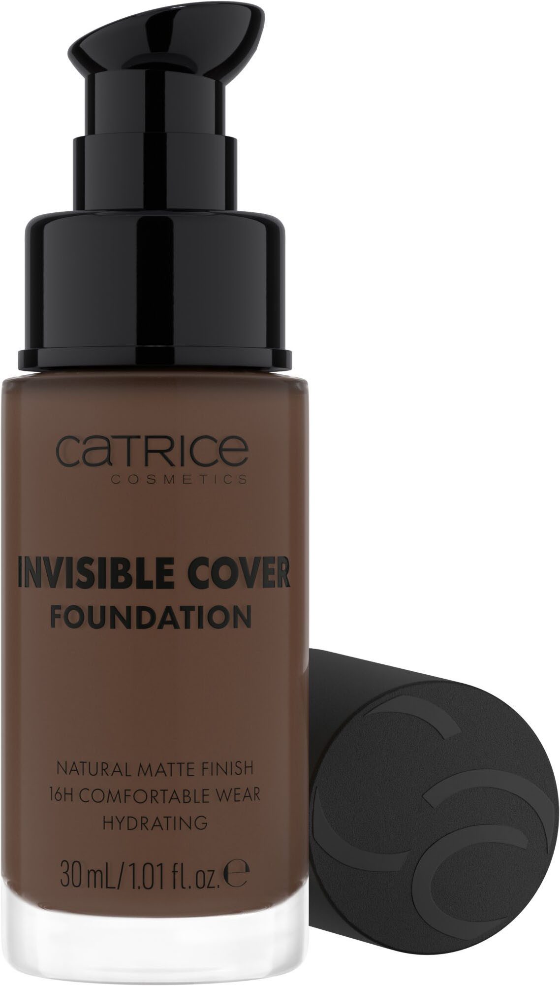 Catrice Foundation Invisible Cover Foundation, 3-tlg., mit langanhaltendem Finish