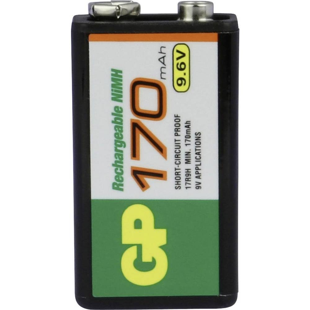 NiMH 9 V Block-Akku 170 mAh Akku