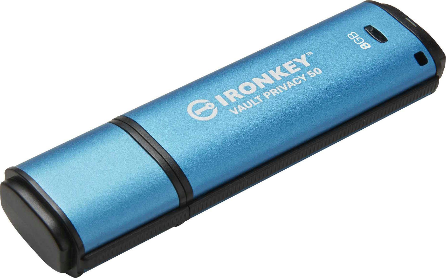 Kingston IRONKEY VAULT PRIVACY 50 SERIE 32GB USB-Stick (USB 3.2, Lesegeschwindigkeit 250 MB/s)