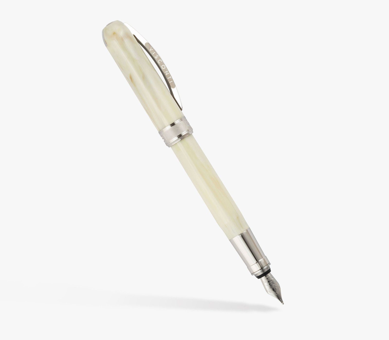 Visconti Tintenroller Tintenroller Visconti Rembrandt mit Kappe Ivory Beige Rollerball Acryl, (kein Set)