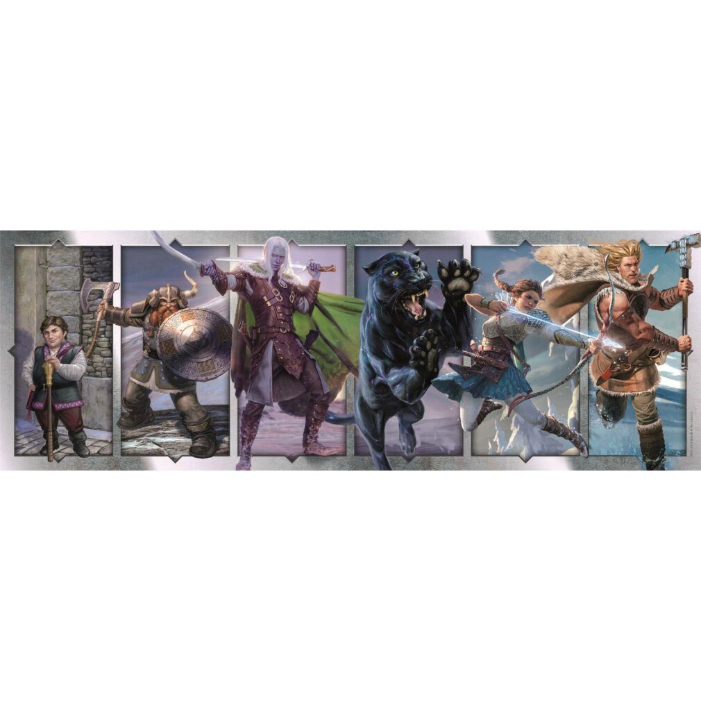 Clementoni® Пазлы Пазлы da 1000 Pezzi Panorama - Dungeons & Dragons: Drizzt, Пазлыteile