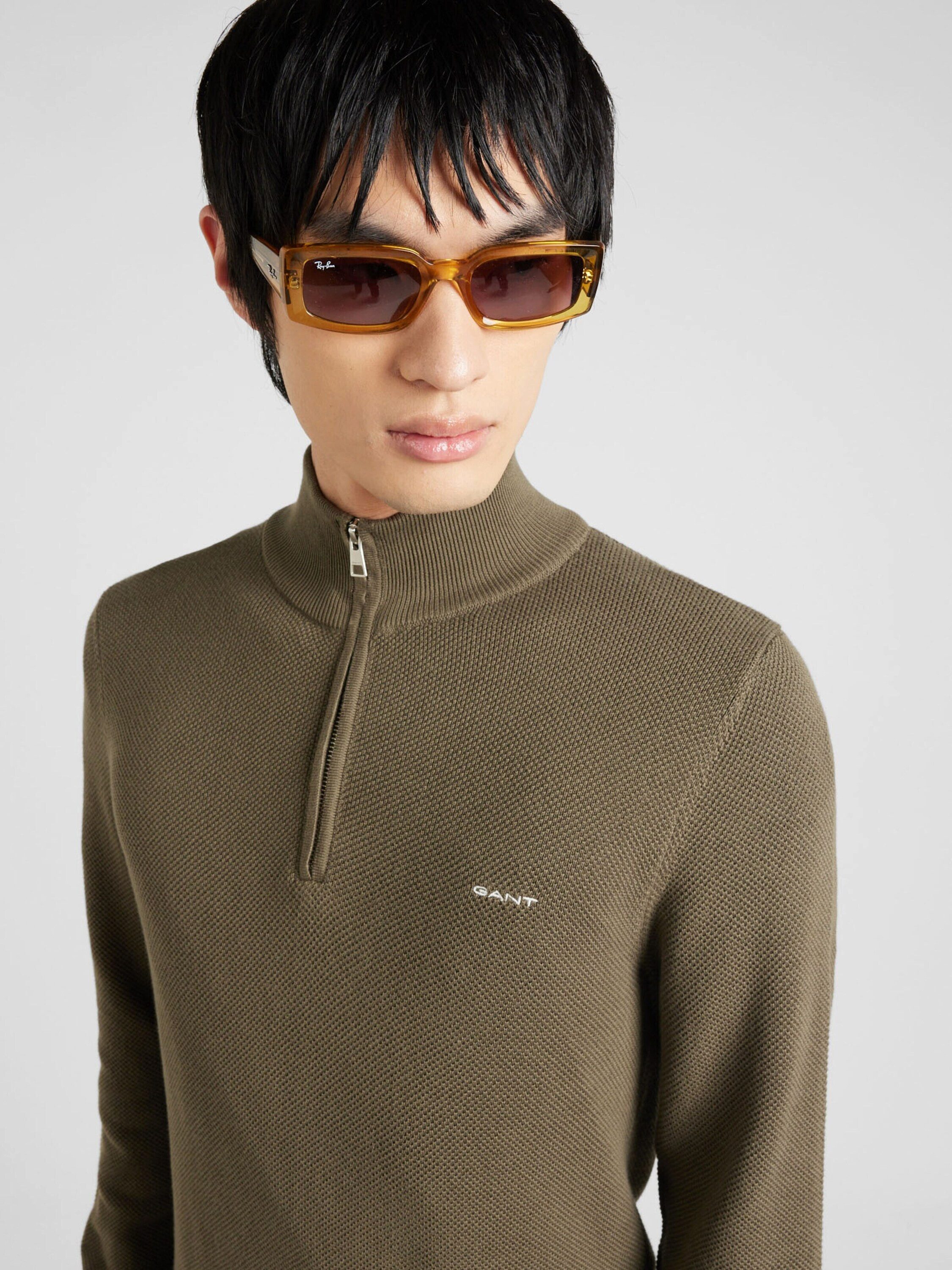 Gant Troyer COTTON PIQUE HALF ZIP günstig online kaufen