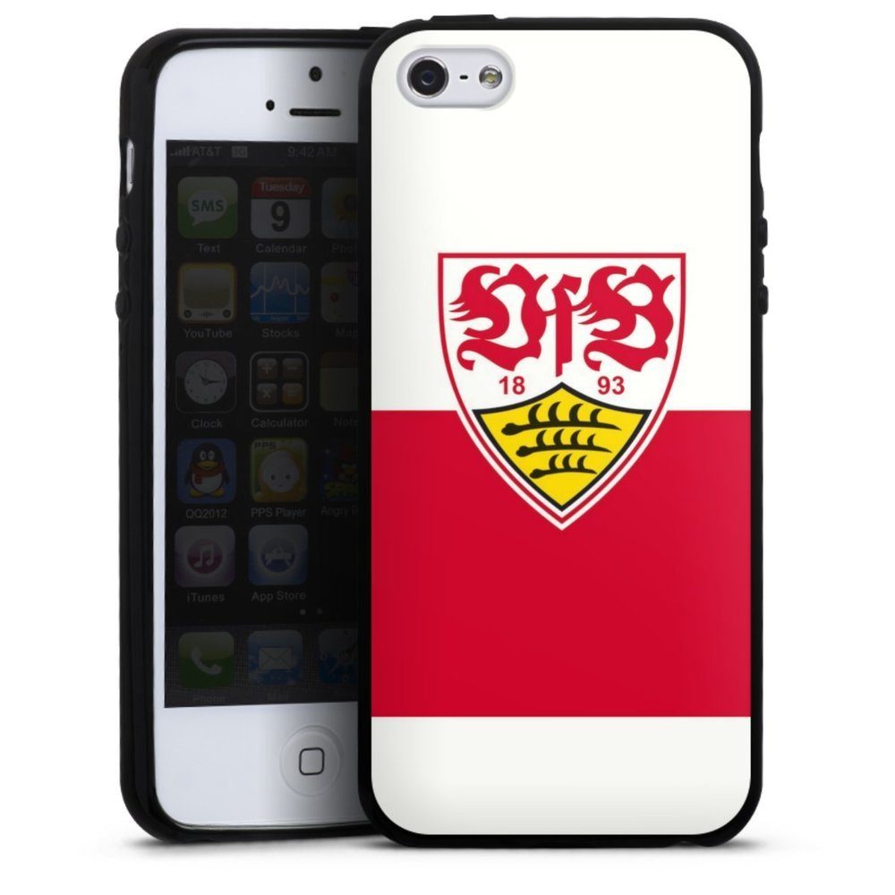 DeinDesign Handyhülle VfB Stuttgart Brustring, Hülle VfB Stuttgart Offizielles Lizenzprodukt Logo