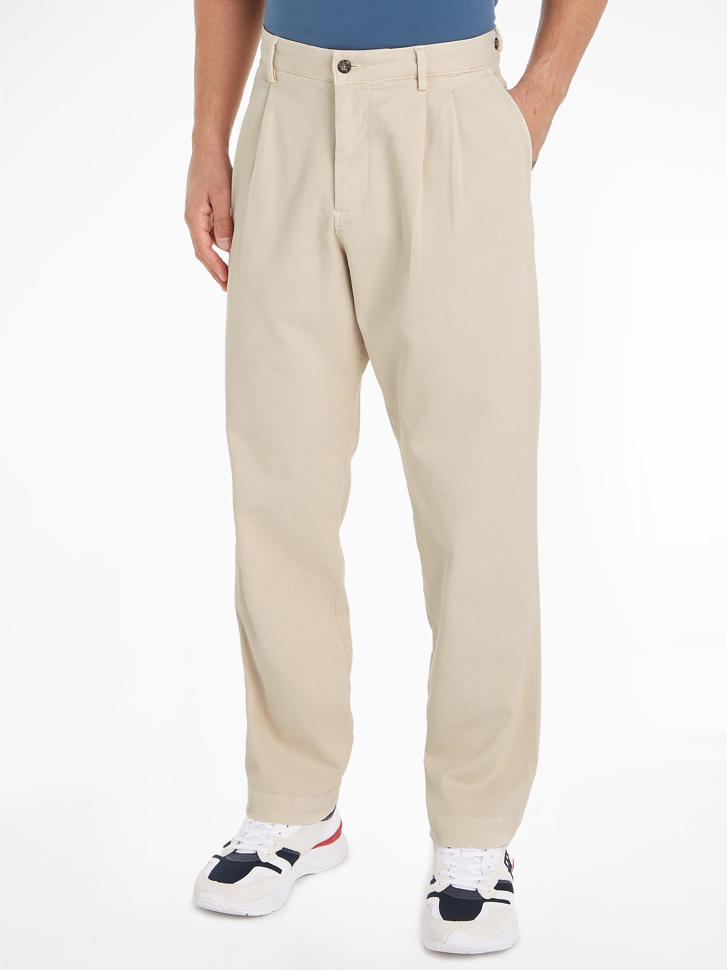 Chinohose CHINO GREENWICH 2PLT TWILL GMD