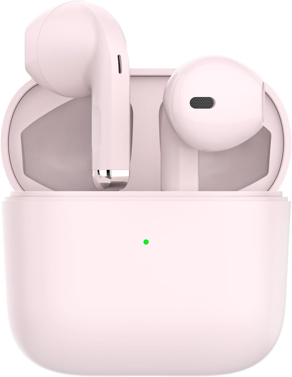 Fngyus kabellose Bluetooth 5.3 Noise-Cancelling ür immersiven Sound In-Ear-Kopfhörer (Gesunde Ernährung und moderne Architektur für ein besseres Leben., mit 4 Mikrofonen, IPX7 wasserdicht Xiaomi iPhone, Samsung, Huawei)