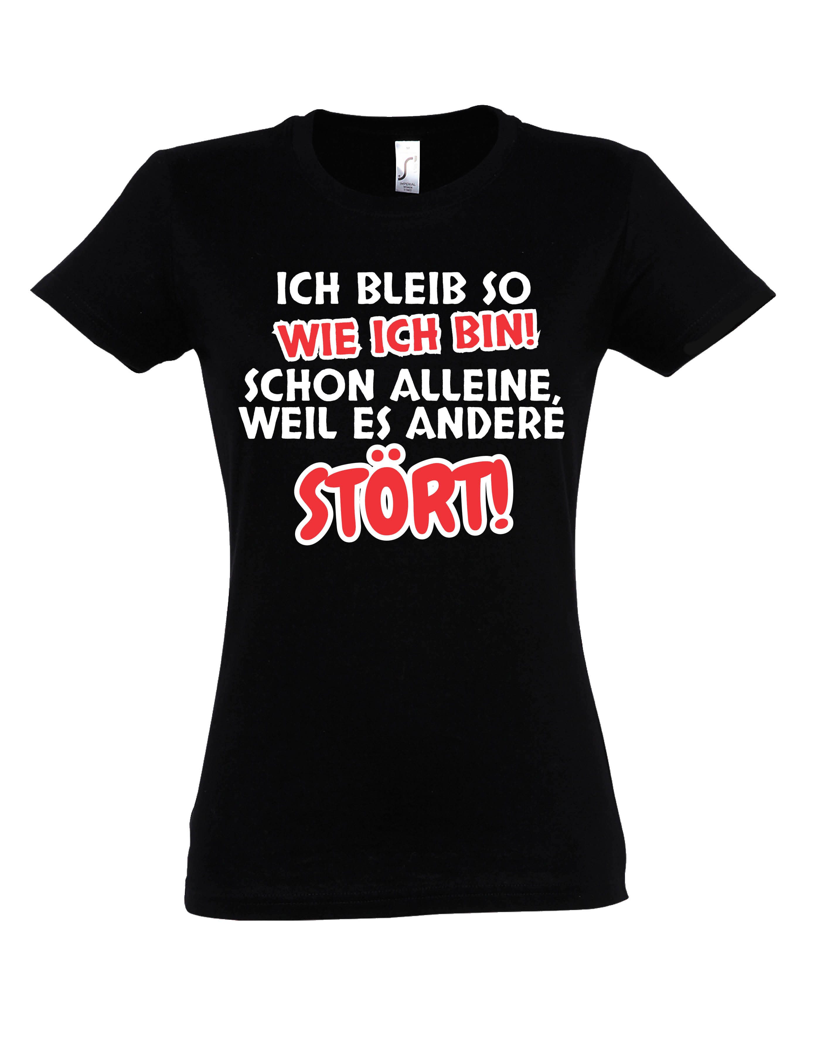 Youth Designz Print-Shirt "Ich bleibe so günstig online kaufen