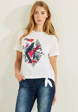 Cecil T-Shirt im Burn-Out-Design