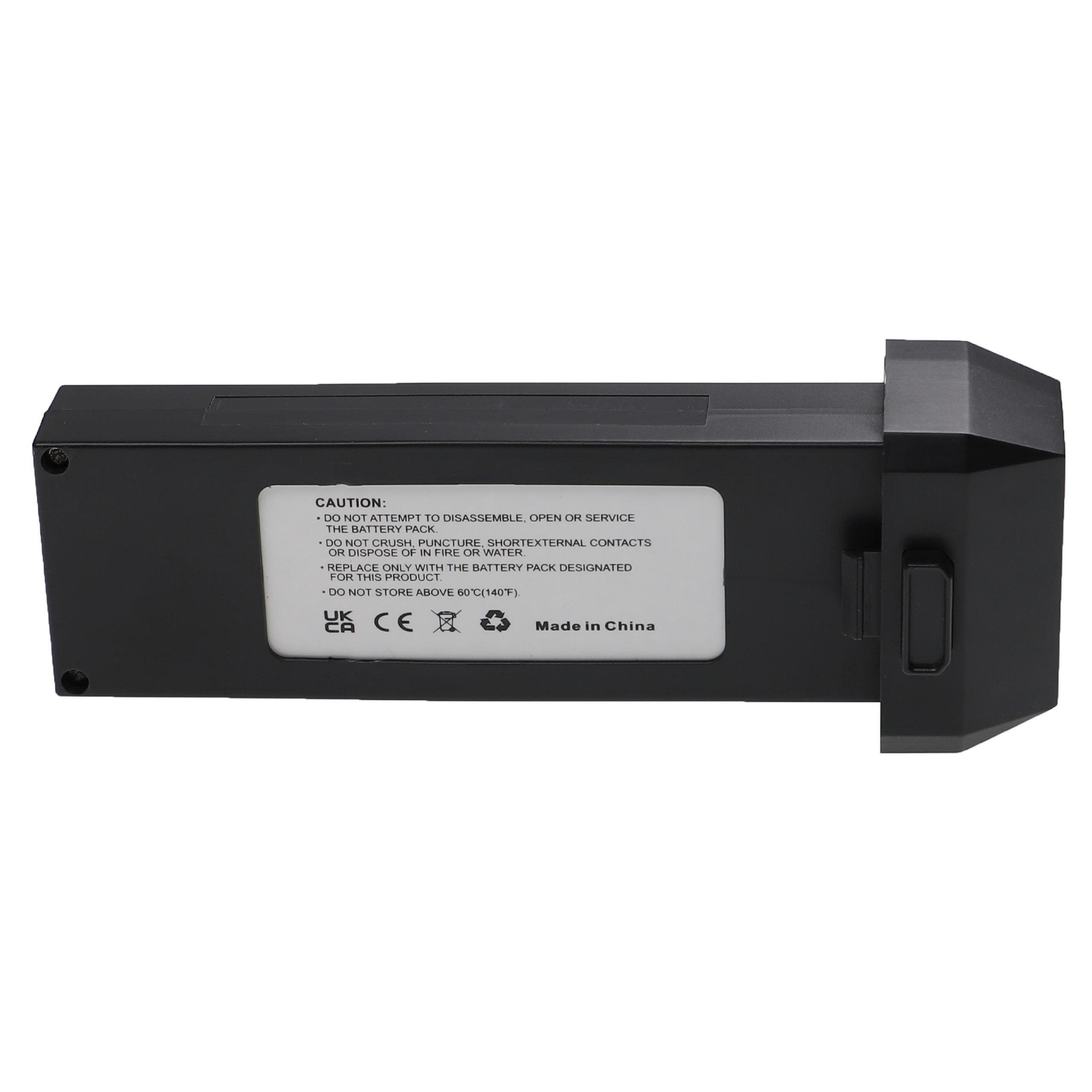 vhbw Akku passend für Holy Stone HS720, HS720E Drohne / Modellbau Drohne Drohnen-Akku Akku Li-Polymer 4300 mAh (7,4 V, 1 St), Leistungsfähiger Austausch-Akku für Drohne, Wiederaufladbar, Jede
