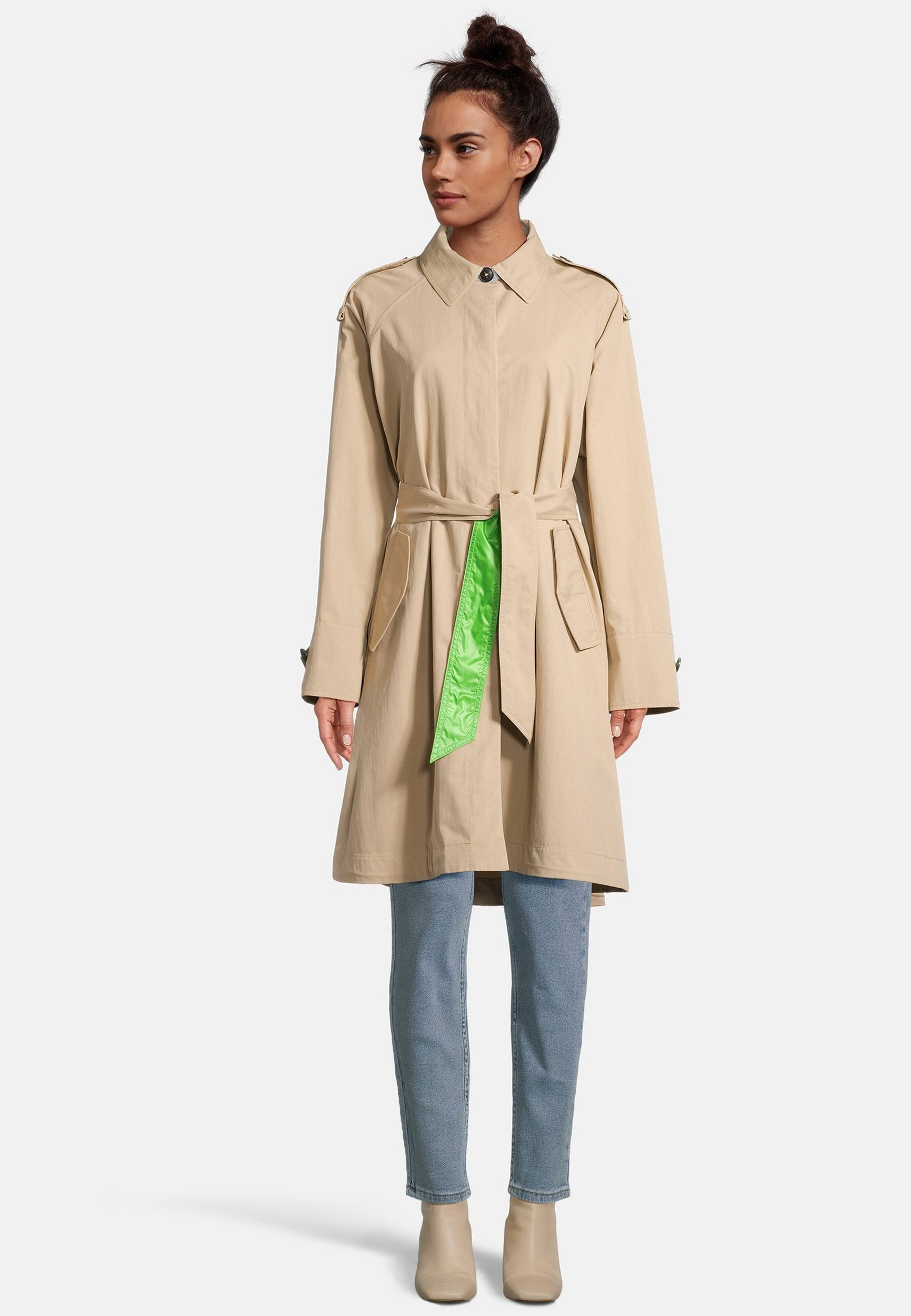 Blonde No.8 Kurzmantel RYTON Ein Taillengürtel günstig online kaufen