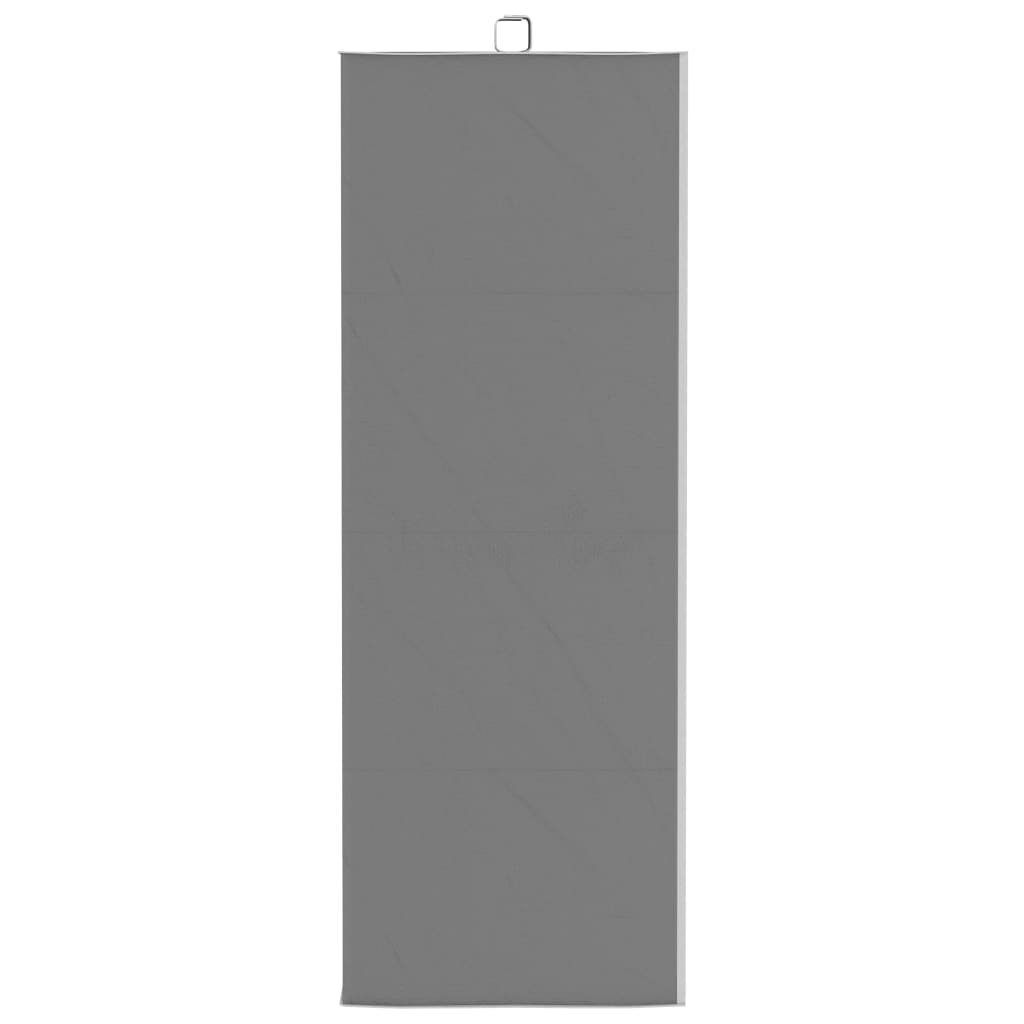 Stk. Grau 4 vidaXL Fächern Stoff, (2 St) mit 2 Kleiderständer Hängeaufbewahrung für Schränke