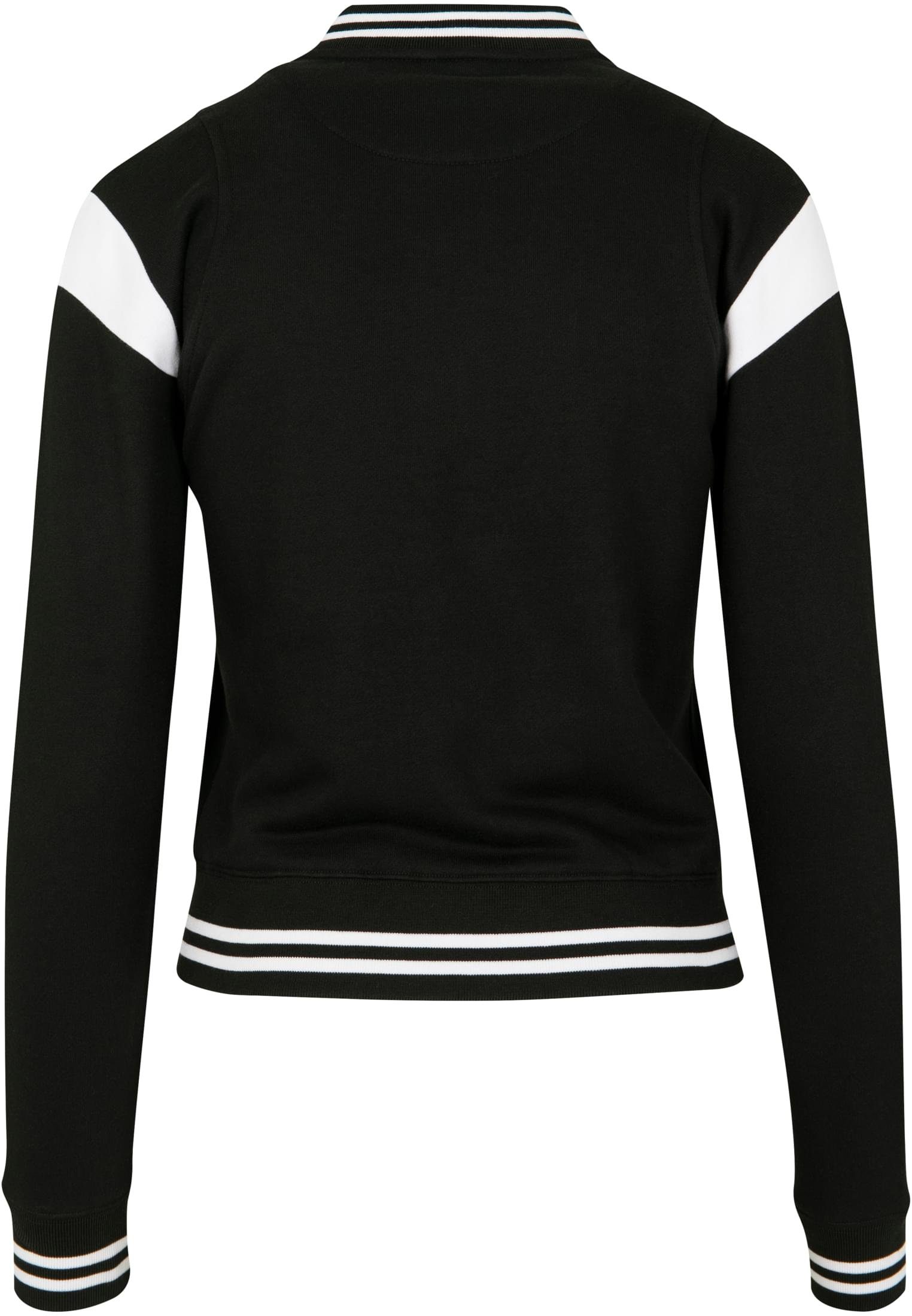 College Sommerjacke CLASSICS TB2618 Inset blk/wht Sweat URBAN