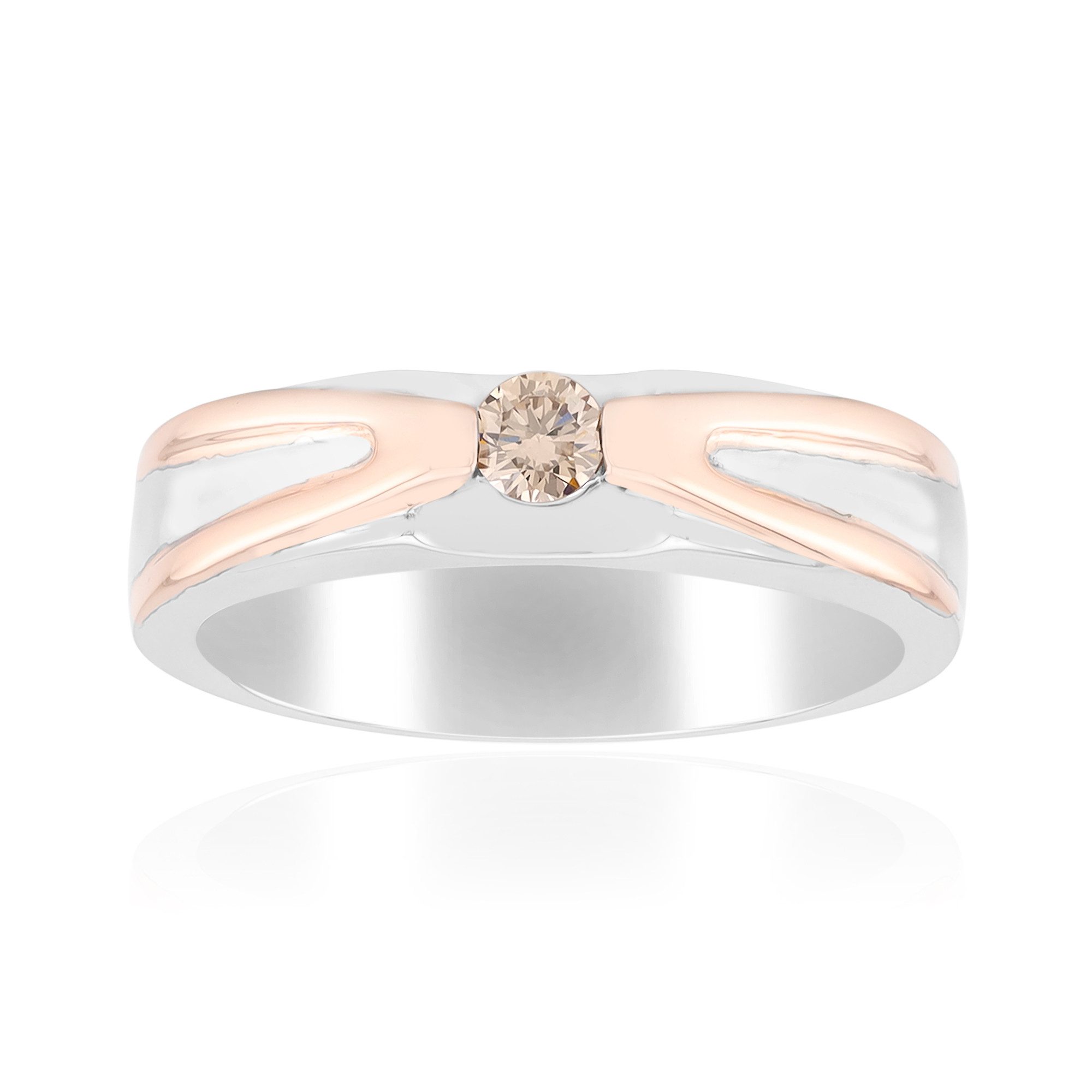Cavill Diamantring Argyle Diamant Silber Ring (1-tlg)
