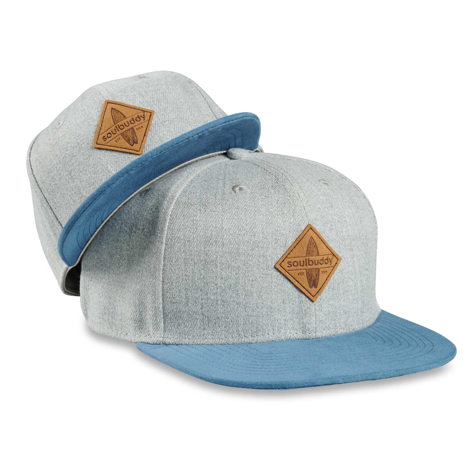 Soulbuddy Baseball Cap 2er-Set Partnerlook-Set, Geschenk für Eltern, Geschenk Papa Mama (Set = 1x Eltern Cap + 1x Kinder Cap, Identisches Partnerlook-Set)