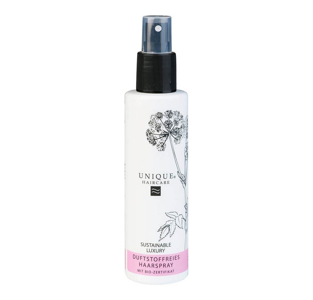 Unique Haarspray Haarspray - duftstofffrei starker Halt 150ml