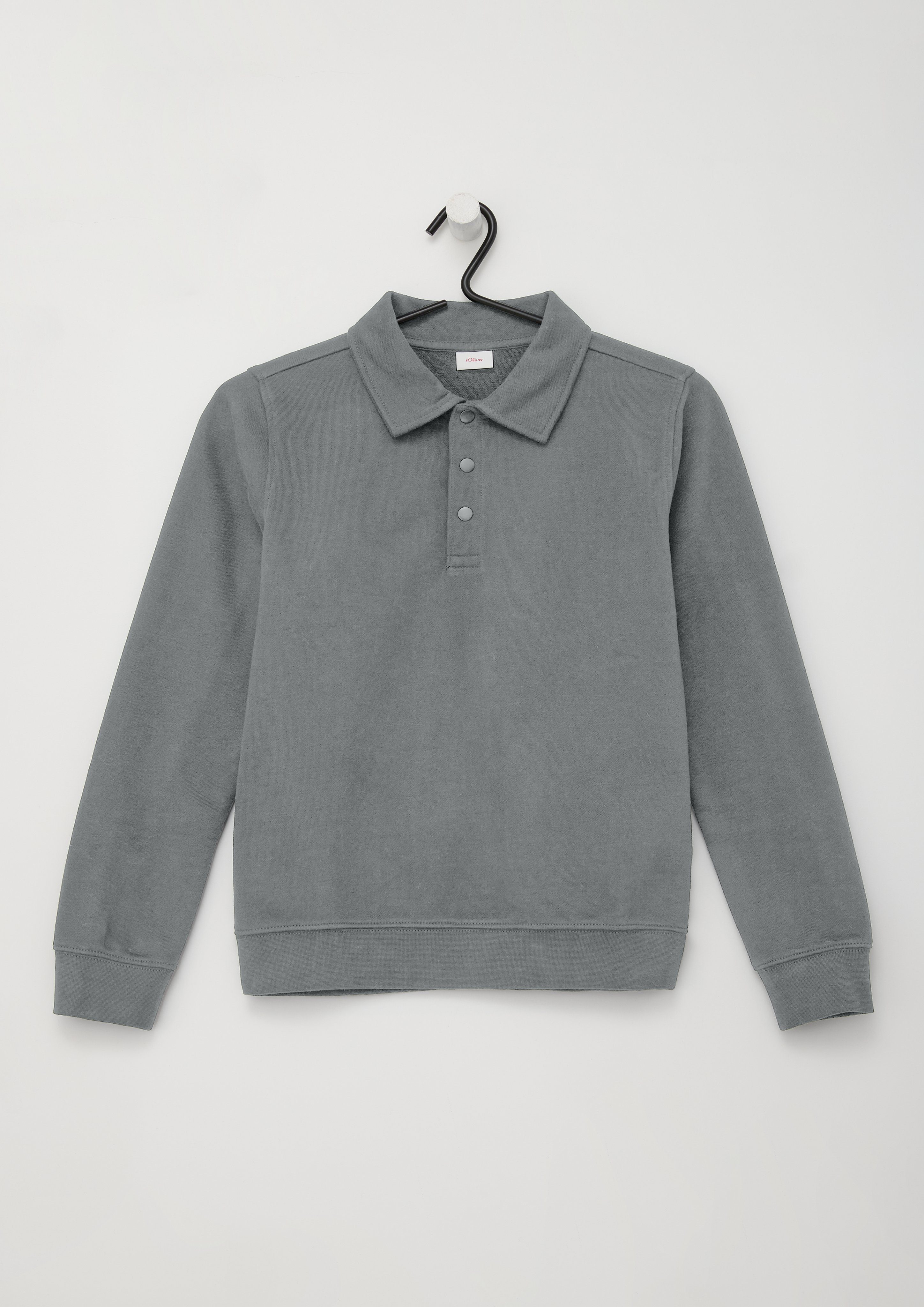 s.Oliver Junior Sweatshirt mit Druckknopfverschluss | Sweatshirts