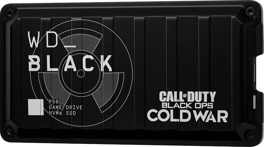 WD_Black P50 Call of Duty Special Edition externe Gaming-SSD (1 TB) 2,5\