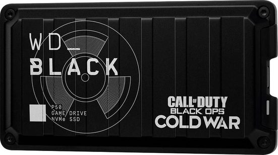 WD_Black »P50 Call of Duty Special Edition« externe Gaming-SSD (1 TB) 2,5" 2000 MB/S Lesegeschwindigkeit)