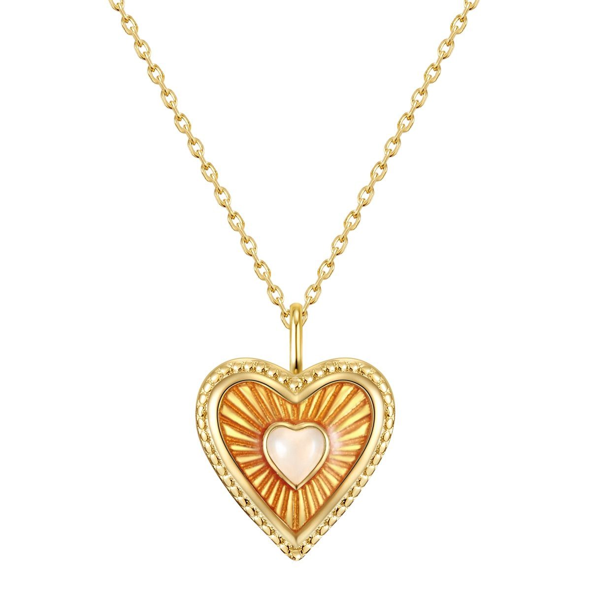 Silberkette gelbgold