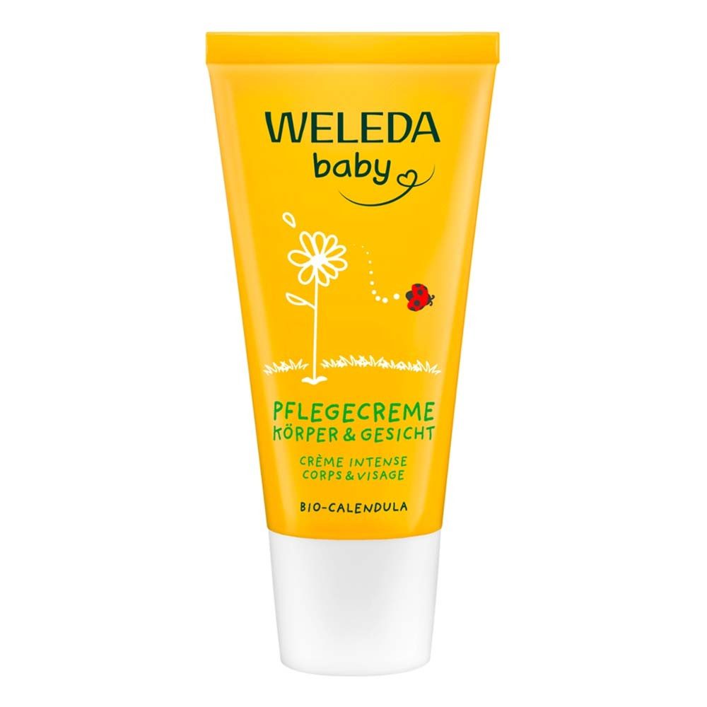 WELEDA Körpercreme Baby Calendula - Pflegecreme Körper & Gesicht 30ml