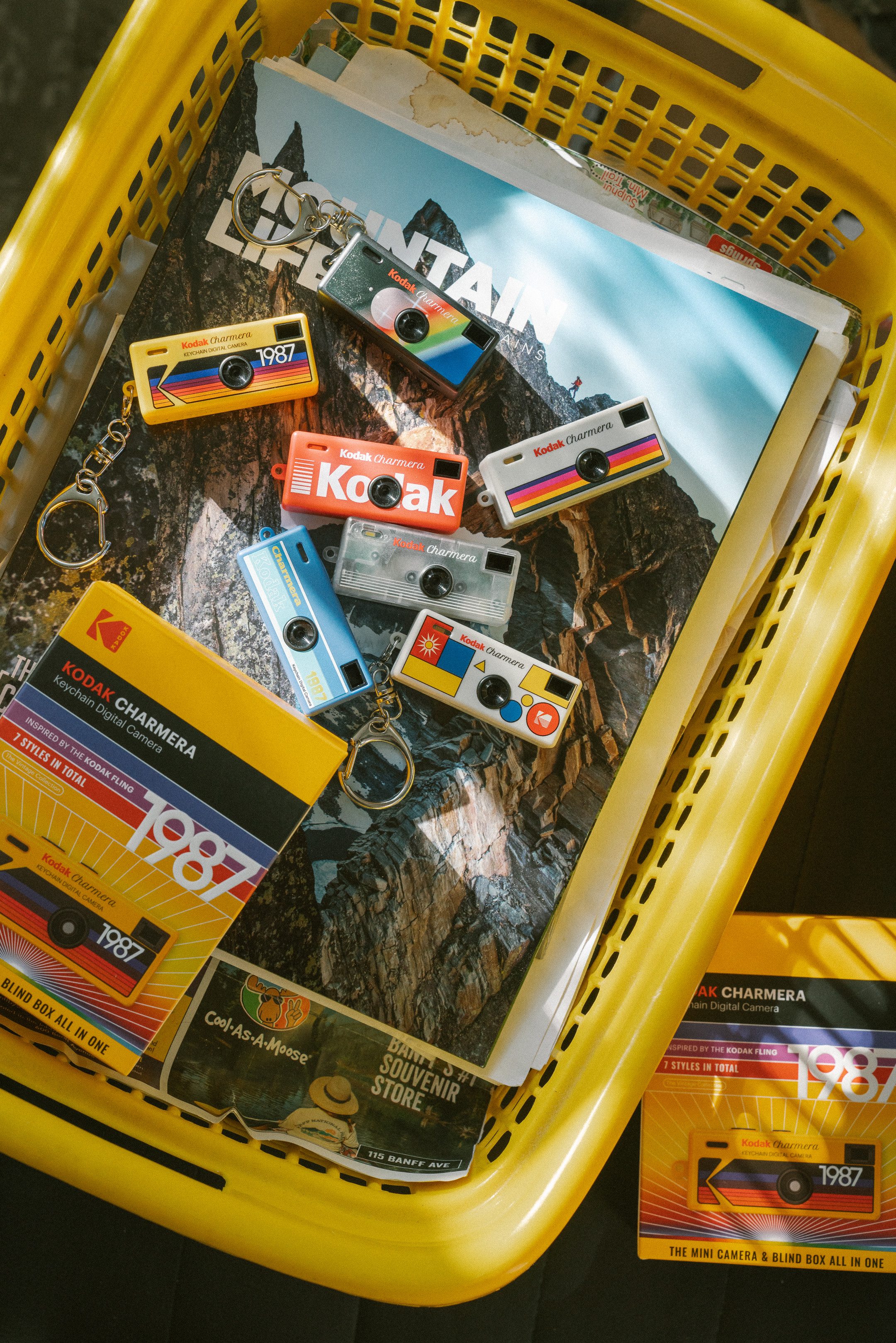 Kodak CHARMERA Digitalkamera als Schlüsselanhänger, Blind Box (1 Stk) Kompaktkamera (1,6 MP)