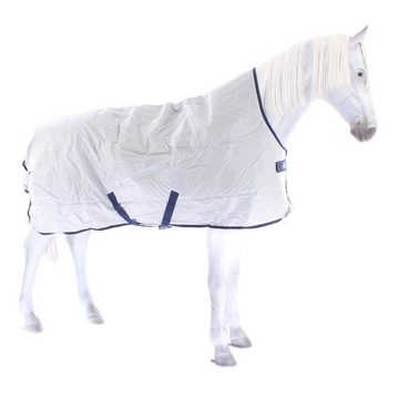 Bucas Pferde-Thermodecke Bucas Power Turnout Extra High Neck 300g - silver