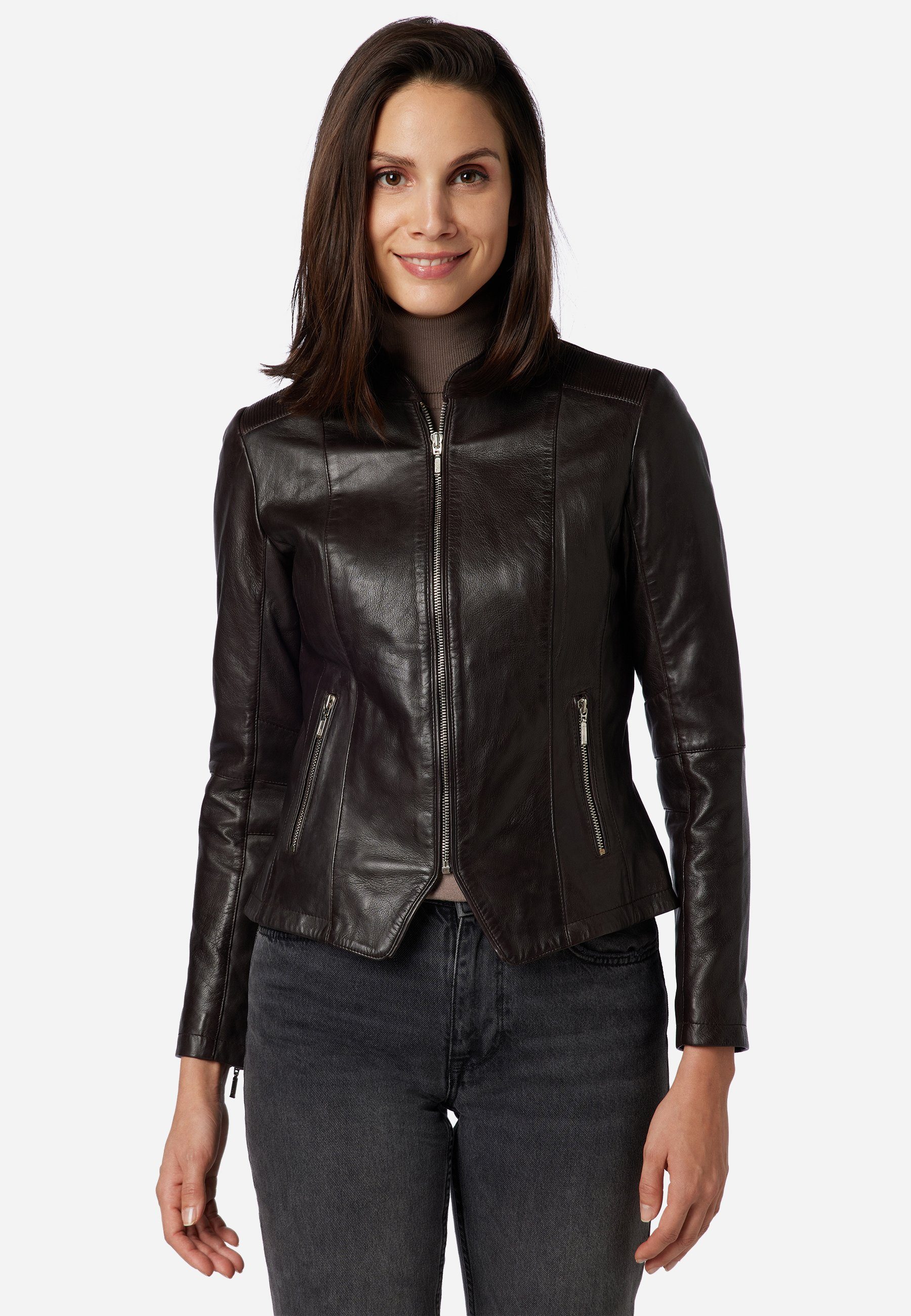 RICANO Lederjacke Abigale Lederjacke aus butterweichem günstig online kaufen