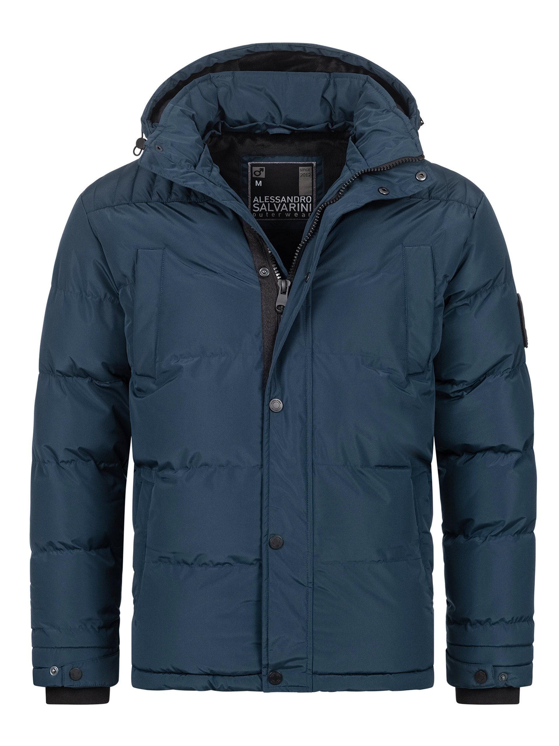 Alessandro Salvarini Winterjacke ASEzkimo mit warmen Teddyfell