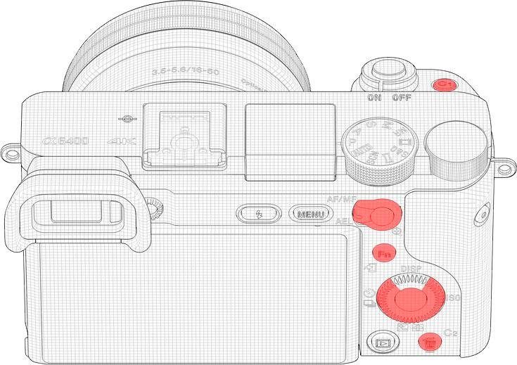 Sony ILCE-6400MB - XGA (Wi-Fi), 4K OLED Systemkamera Bluetooth, 18-135mm NFC, M-Kit Video, WLAN Sucher, 180° Klapp-Display, Alpha Objektiv) E-Mount MP, (24,2 6400