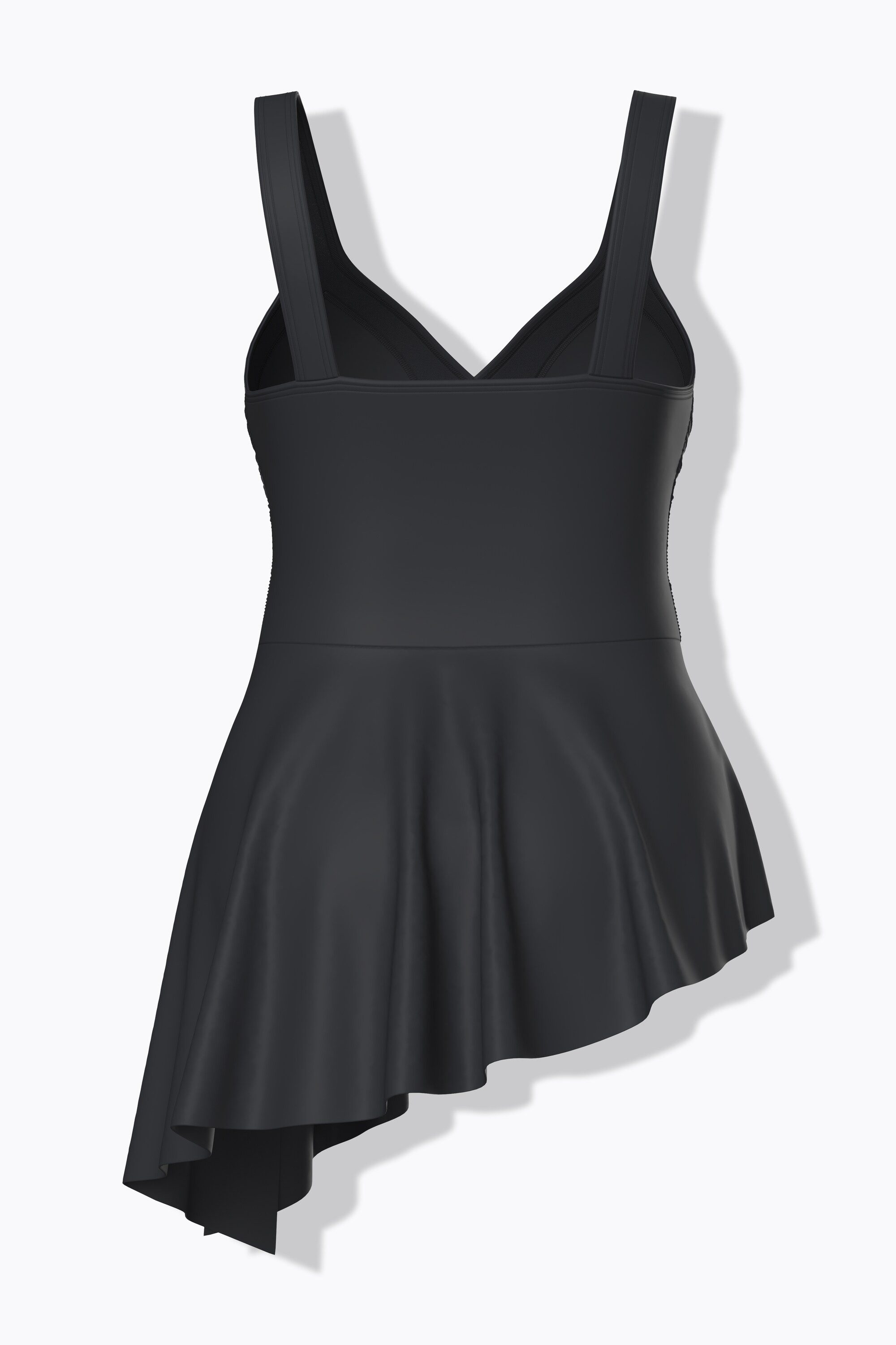 Ulla Popken Badekleid Badekleid Drapierung Softcups Bestseller – Bild 4 von 4
