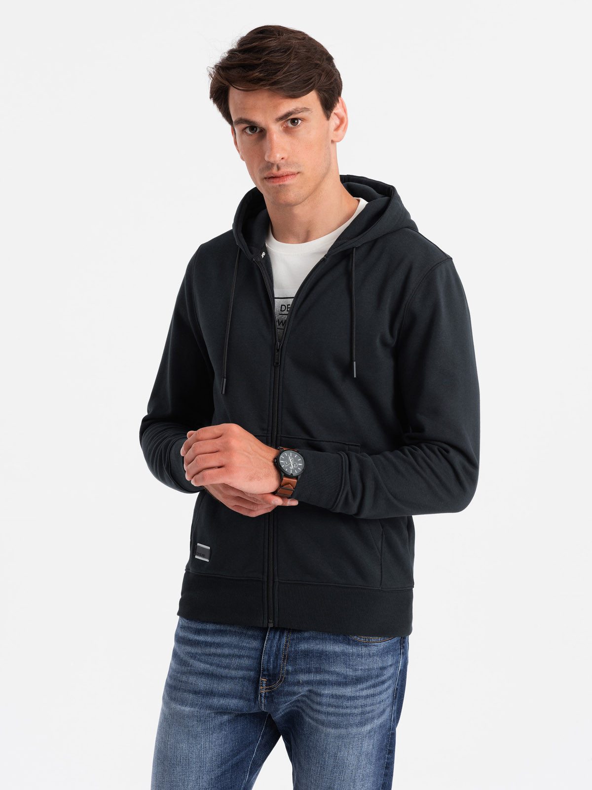 OMBRE Kapuzensweatjacke Kapuzensweatshirt günstig online kaufen