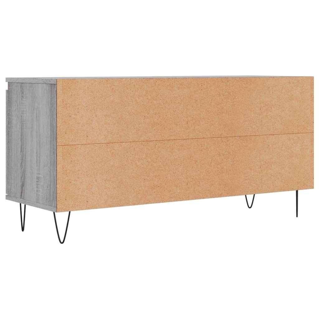 Grau cm Holzwerkstoff furnicato 104x35x50 Sonoma TV-Schrank