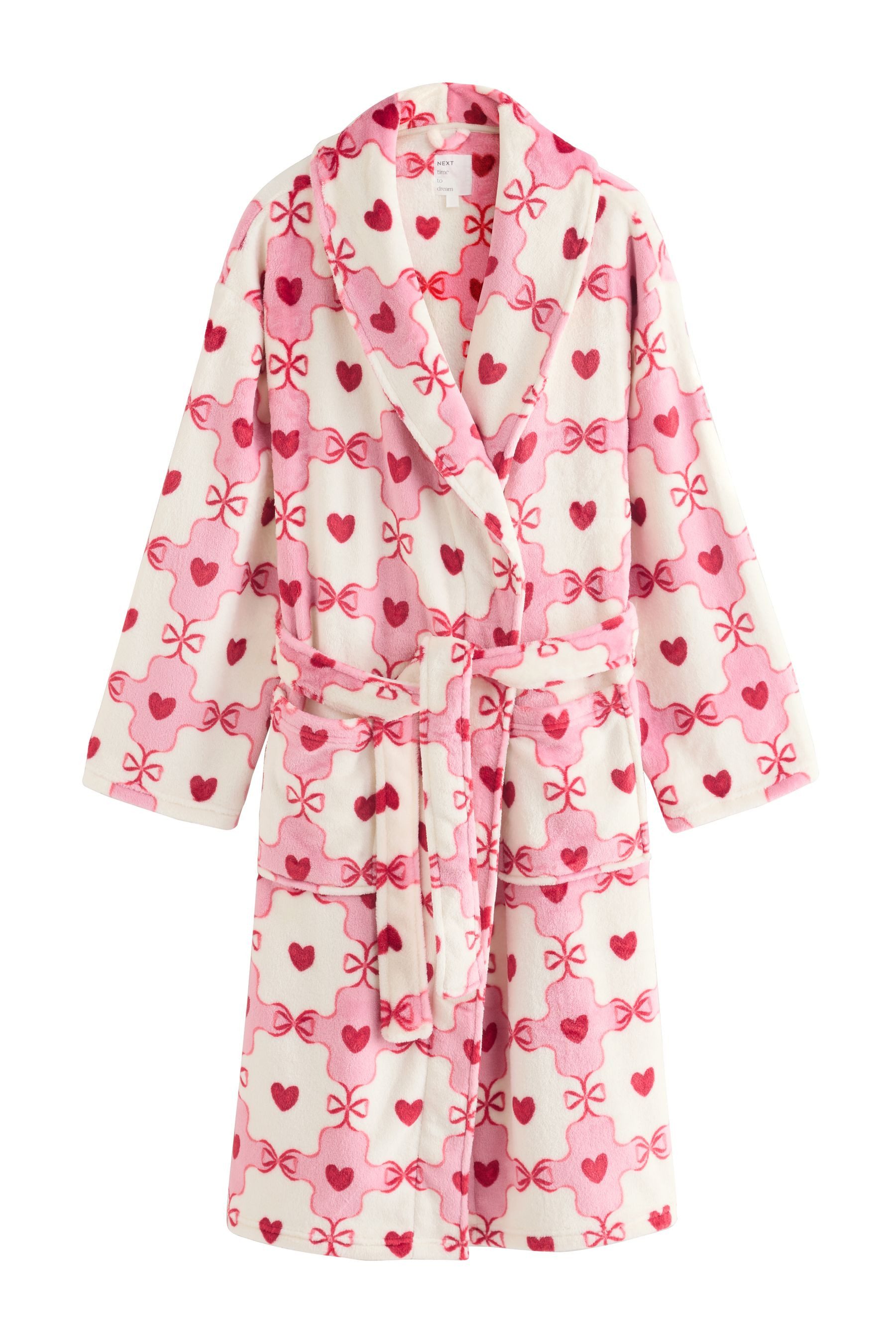 Next Damenbademantel Superweicher Bademantel, Polyester (recycelt)