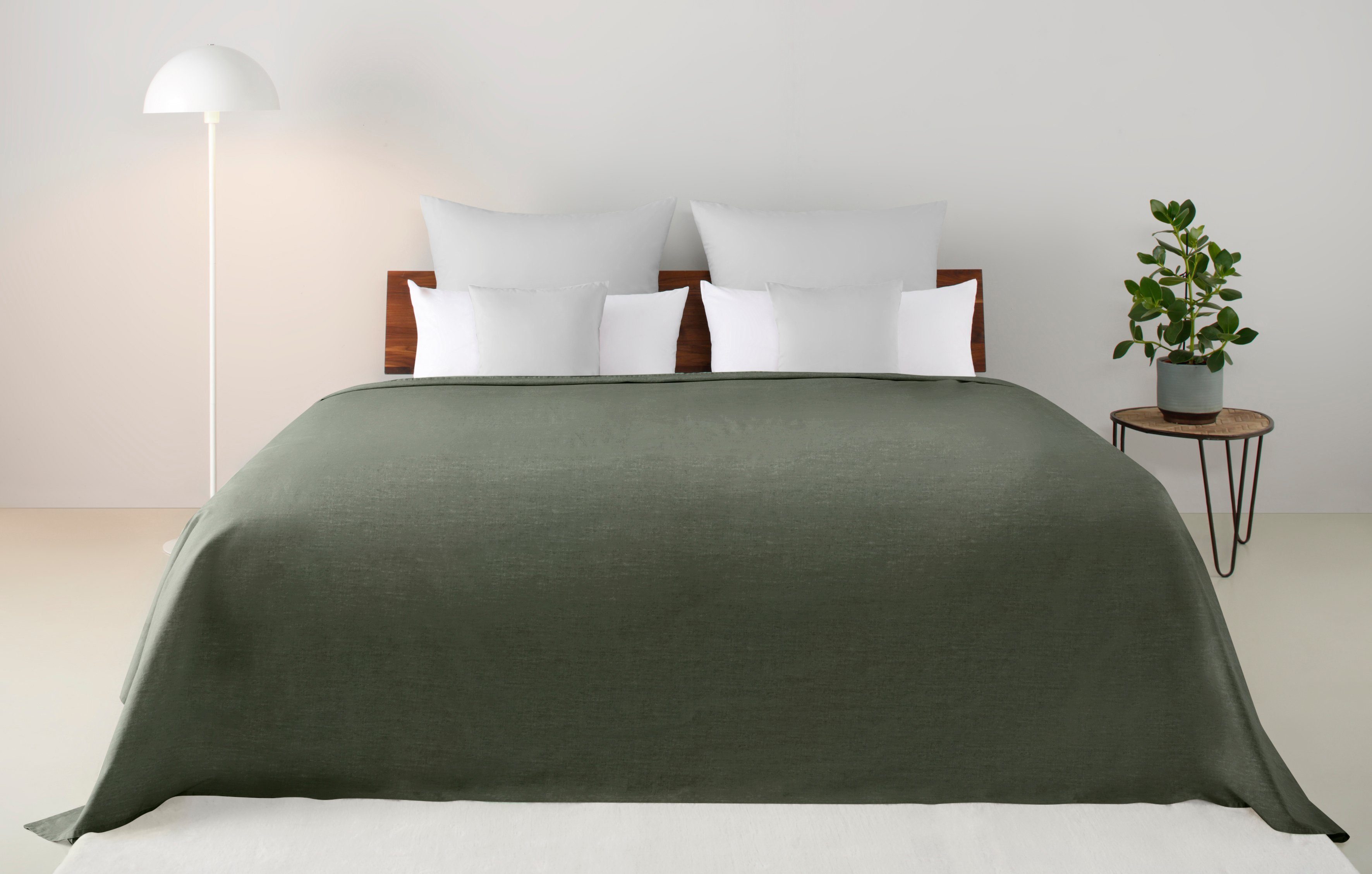 OTTO home Tagesdecke Melli Tagesdecke, Überwurf im Landhausstil, leichter Bettüberwurf ohne Füllung, auch als Tischdecke verwendbar